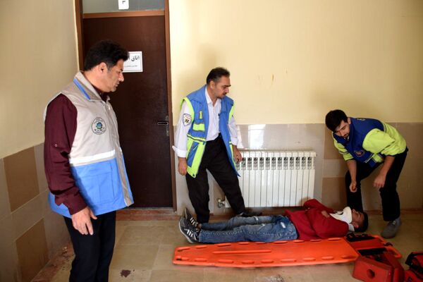  مانور زلزله در کردکوی