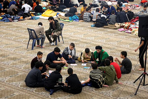 مراسم اعتکاف در ۸۹ مسجد استان کرمانشاه با مشارکت گسترده دانش‌آموزان