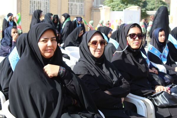 افتتاح سالن ورزشی زنده یاد حاج علی اکبر رخصت در هنرستان کار و دانش فارابی نیشابور