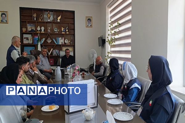 تجلیل از اصحاب رسانه و دانش آموز خبرنگاران فعال پانا در شهرستان خلخال