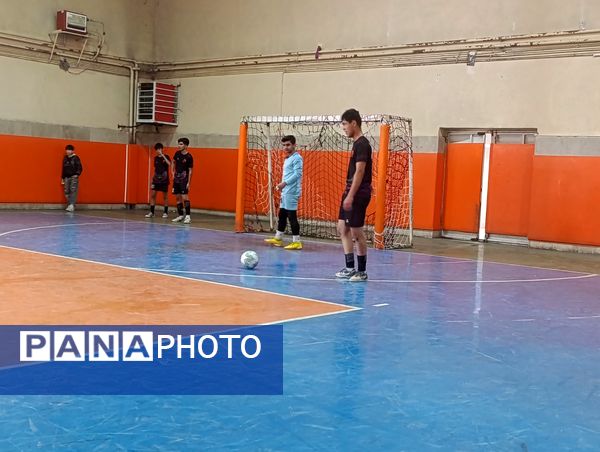 مسابقات فوتسال بین مدارس شهرستان ملکان
