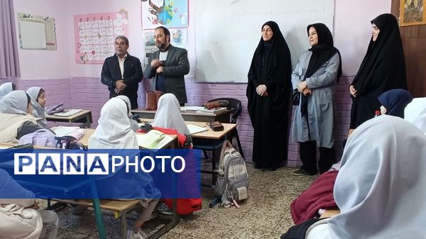 بازدید شورای اجتماعی محله لشکر از دبستان پنجم مهر