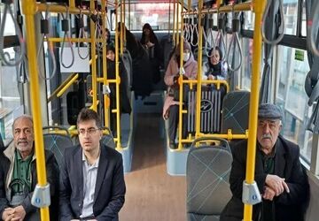 خدمات اتوبوسرانی تهران برای تجمع مردمی ۲۲ دی