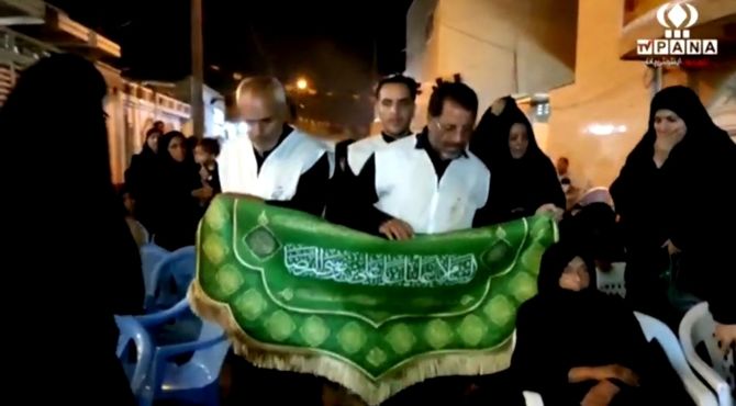 برگزاری مراسم عزاداری شهادت امام رضا (ع) در شهرستان نجف آباد