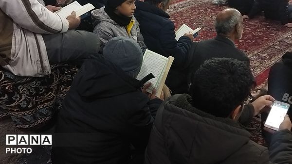 مراسم شب ۲۱ رمضان در مسجد جامع نیشابورـ۱