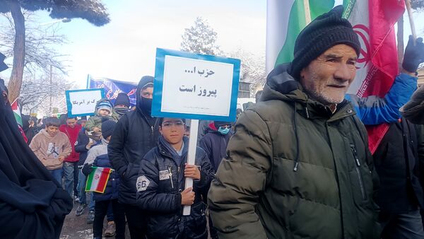 راهپیمایی ۲۲ بهمن در نیشابور 