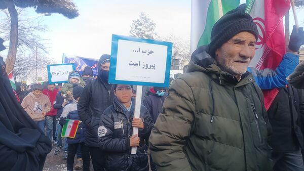 راهپیمایی ۲۲ بهمن در نیشابور 