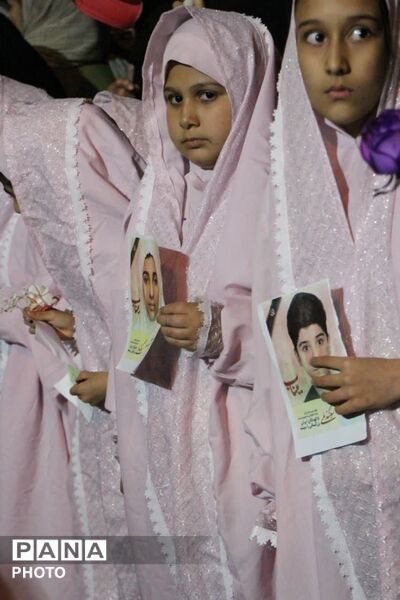 آسمان سامان، امروز رنگِ حرم را به خود گرفت