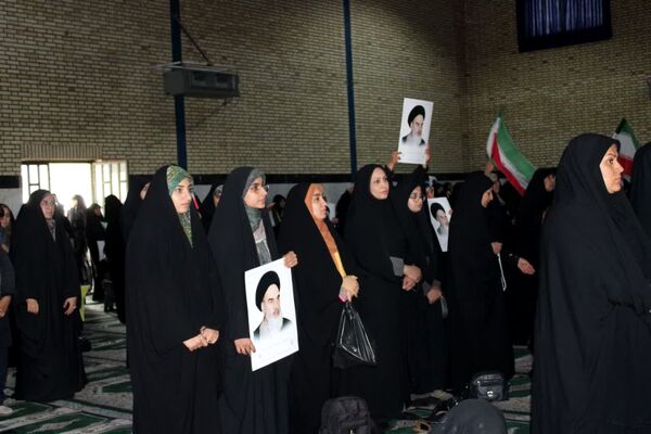 حضور پرشور کودکان گچسارانی در یوم‌الله ۹ دی