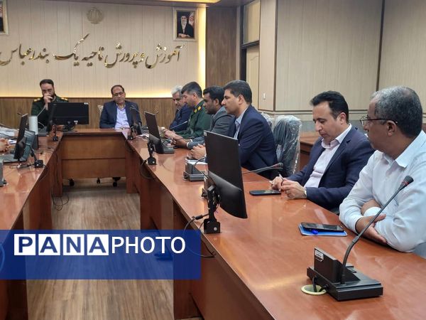 تودیع و معارفه مسئول بسیج دانش‌‌آموزی برادران ناحیه یک بندرعباس