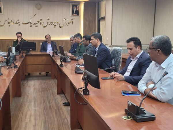 تودیع و معارفه مسئول بسیج دانش‌‌آموزی برادران ناحیه یک بندرعباس