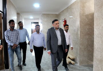 بازدید از اردوگاه دانش‌آموزی سرخون