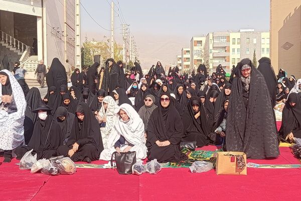 اقامه نماز باران در پردیس