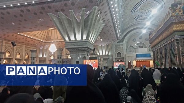 تجدید عهد و پیمان دانش‌آموزان با ارزش‌ها و آرمان‌های انقلاب اسلامی و مقاومت