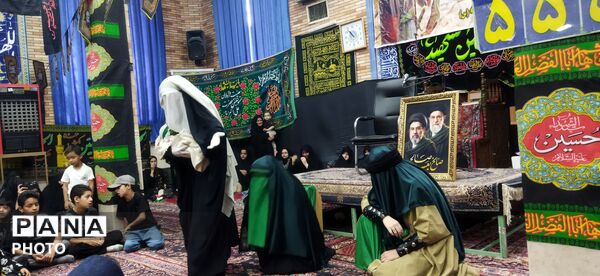 طنین لای‌لای مادران یکن‌آباد در سوگ کوچک‌ترین سرباز کربلا
