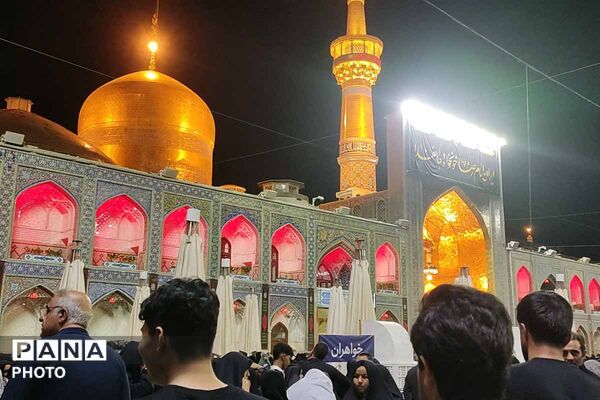 روایت شب شهادت در آستان رضوی