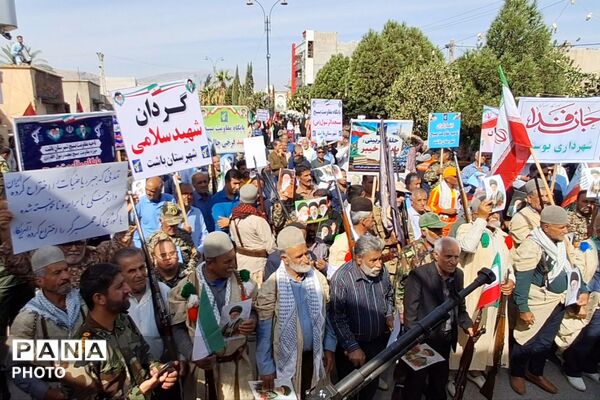 رزمایش بزرگ جان فدایان ایران در شهرستان باشت