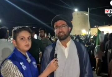 جشن ازدواج زوج‌های جان‌فدا در تجمعات مردمی