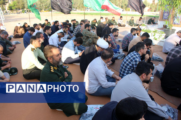 عزاداری سالروز شهادت امام جعفر صادق(ع) در تیپ 83 روحانیون رزمی تبلیغی