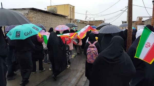 برگزاری مراسم راهپیمایی قدس در روستاهای صرم و جعفرآباد قم