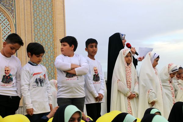 مراسم جشن روزه اولی‌ها در حرم حضرت زینب (س) خواهر امام رضا(ع)