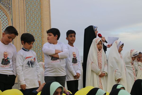 مراسم جشن روزه اولی‌ها در حرم حضرت زینب (س) خواهر امام رضا(ع)