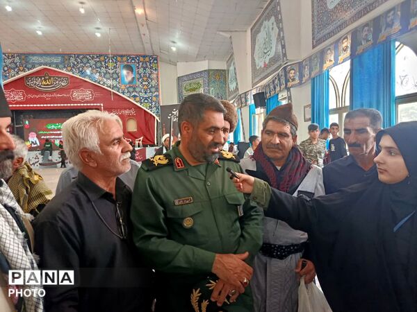 لرستان در سوگِ رهبر شهیدان سیاه پوشید؛ میثاقِ عشایر در حسینیه‌ ثارالله