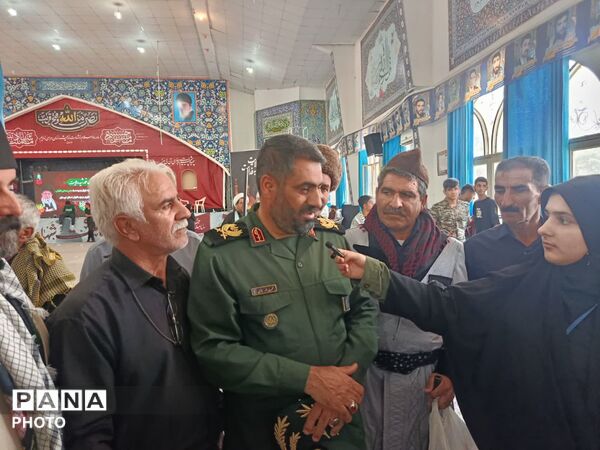 لرستان در سوگِ رهبر شهیدان سیاه پوشید؛ میثاقِ عشایر در حسینیه‌ ثارالله