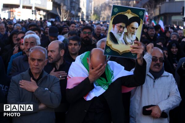 تهران در سوگ رهبر شهید انقلاب