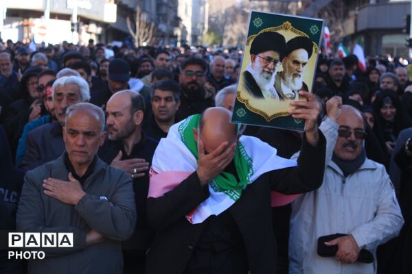 تهران در سوگ رهبر شهید انقلاب