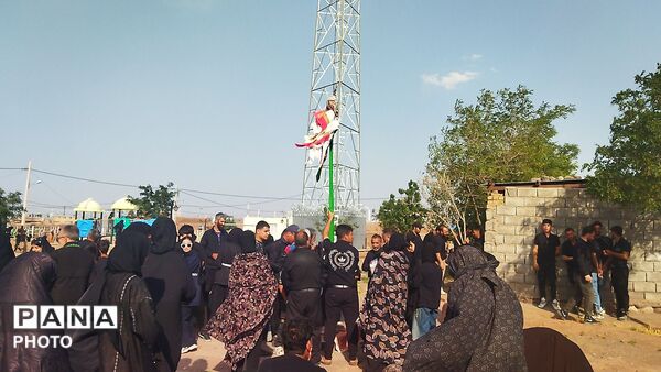 ویژه برنامه عصر عاشورای روستای حسن آباد بلهر در قاب پانا-۱