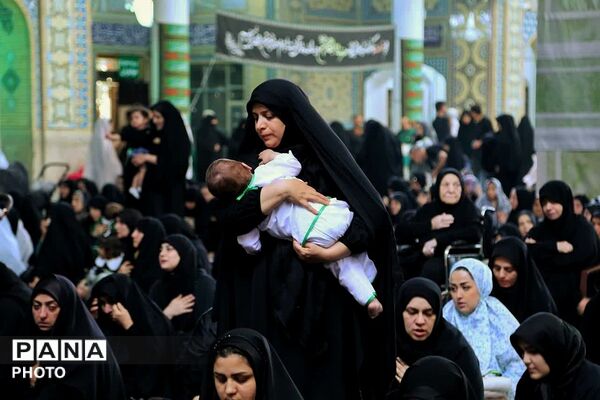 همایش شیرخوارگان حسینی در بارگاه ملکوتی حضرت عبدالعظیم حسنی علیه اسلام