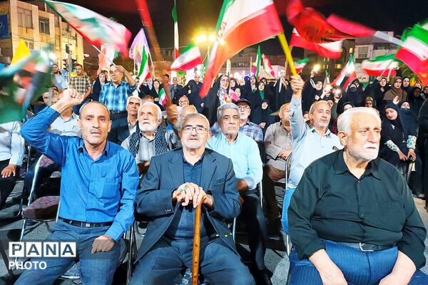 اجتماع باشکوه مردمی موج هفتاد و یکم در ورامین با حضور گسترده مردم