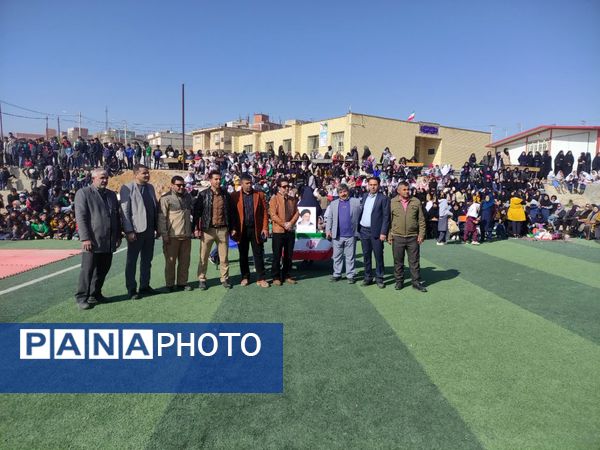 گرامیداشت دهه مبارکه فجر در روستای بیدک 