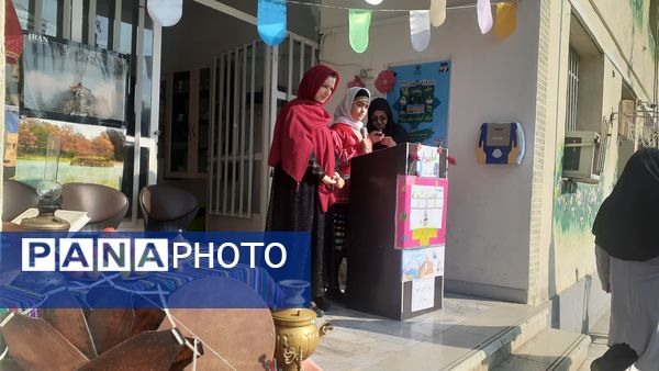 جشن هفته مازندران در دبیرستان نجم قائمشهر