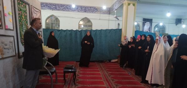 اعتکاف دانش آموزان پیشتاز در مسجد امام رضا شهرکرد 