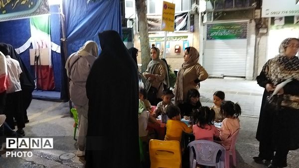 گذری بر احوالات کودکان در هشتاد و پنجمین شب از اجتماعات مردمی حسینیه امام خمینی نیشابور 