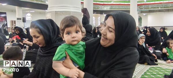 مراسم شیرخوارگان حسینی در گچساران 
