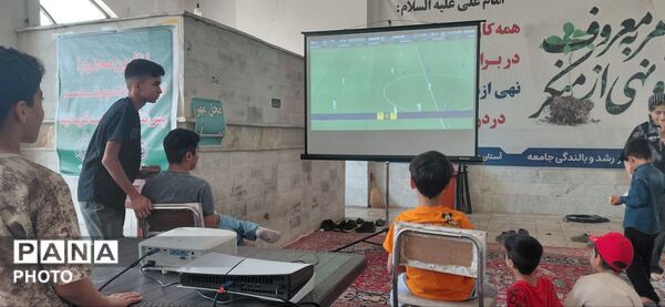 جشن غدیر با جاذبه‌های تفریحی در امامزاده جعفر(ع)