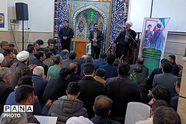 بیعت فرهنگیان شهرستان بجنورد با سومین رهبر انقلاب 