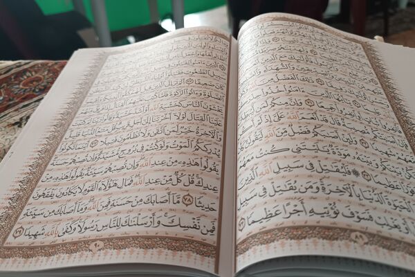 برپایی غرفه«دستاوردهای قرآن» در کرمانشاه 