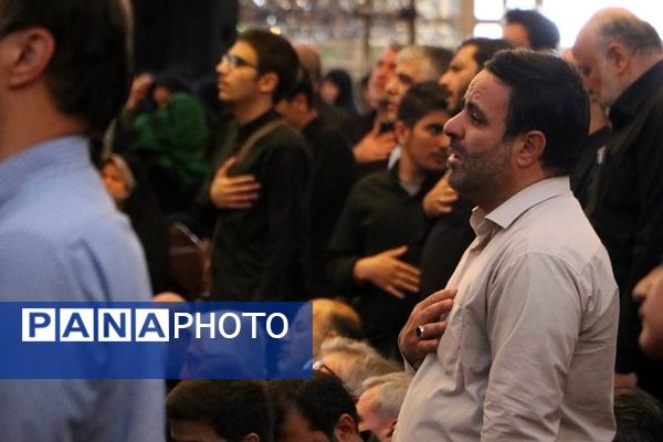 وداع با پیکر مطهر شهید حسین امیرعبدالهیان در شهرستان ری