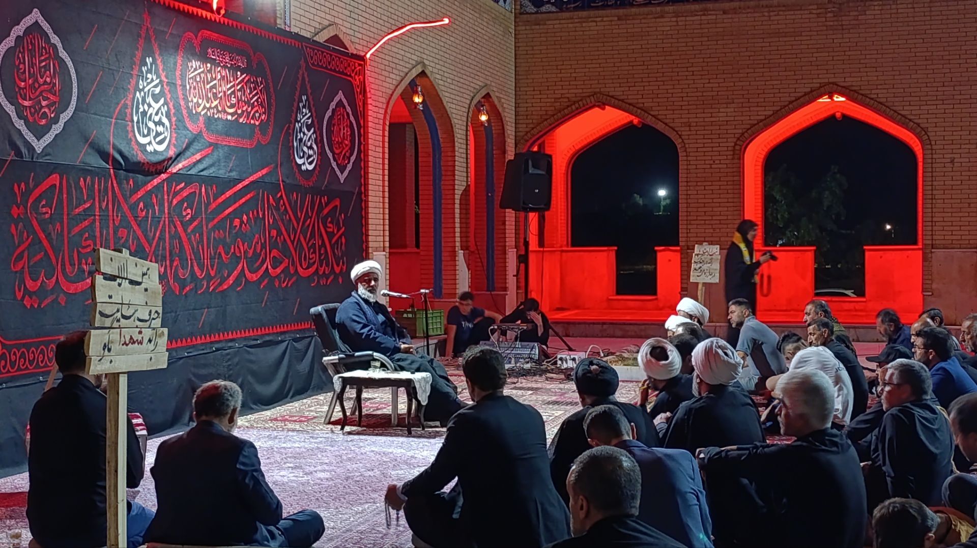 عزاداری دهه دوم محرم در فارسان 