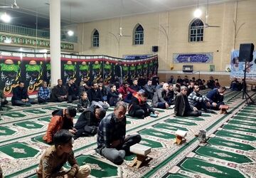 مراسم شهادت امیرالمومنین(ع) و احیای شب بیست و یکم رمضان در روستای ظفرآباد شیراز