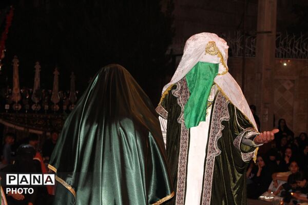 شکوه حماسه عاشورا در اجرای تئاتر شهادت حضرت امام حسین(ع) در نظرآباد