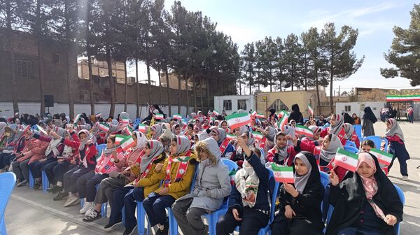 افتتاحیه آموزشگاه ۱۲ کلاسه‌ یاسمن خاکباز ۲ شهرستان نیشابور