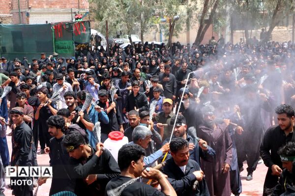 عزاداری هیئات های مذهبی شهر ریگان 
