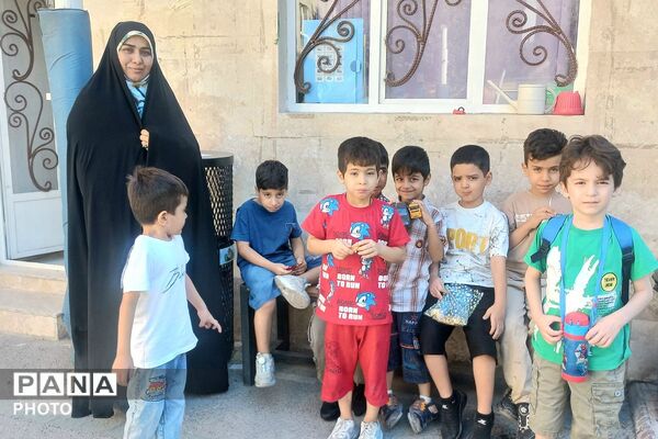 پایان دوره کوتاه‌مدت تابستانه نوآموزان بدو ورود به دبستان در ناحیه دو شهرری 