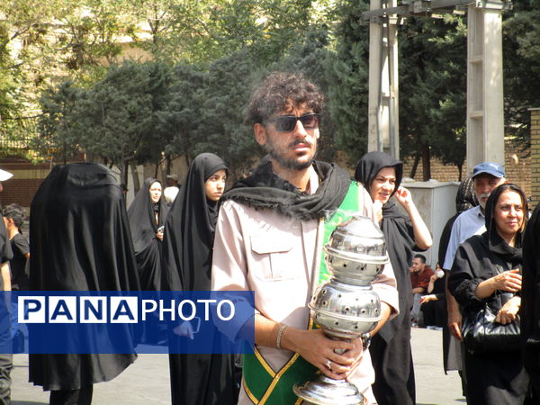 برگزاری مراسم جاماندگان اربعین حسینی در امامزاده حسن (ع) کرج 