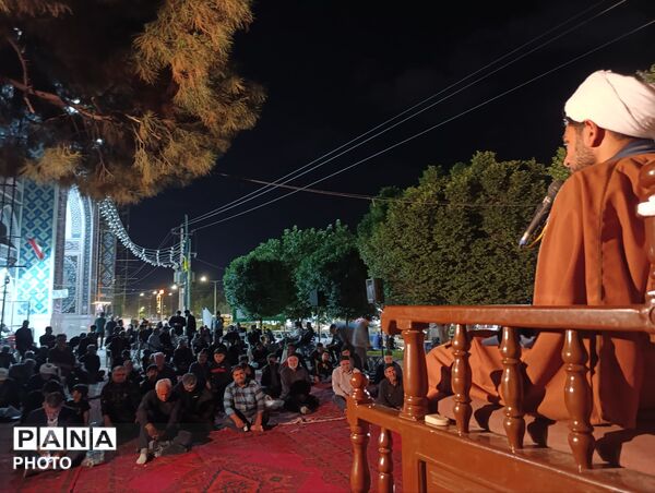 مراسم عزاداری شب سوم ماه محرم در نیشابور 